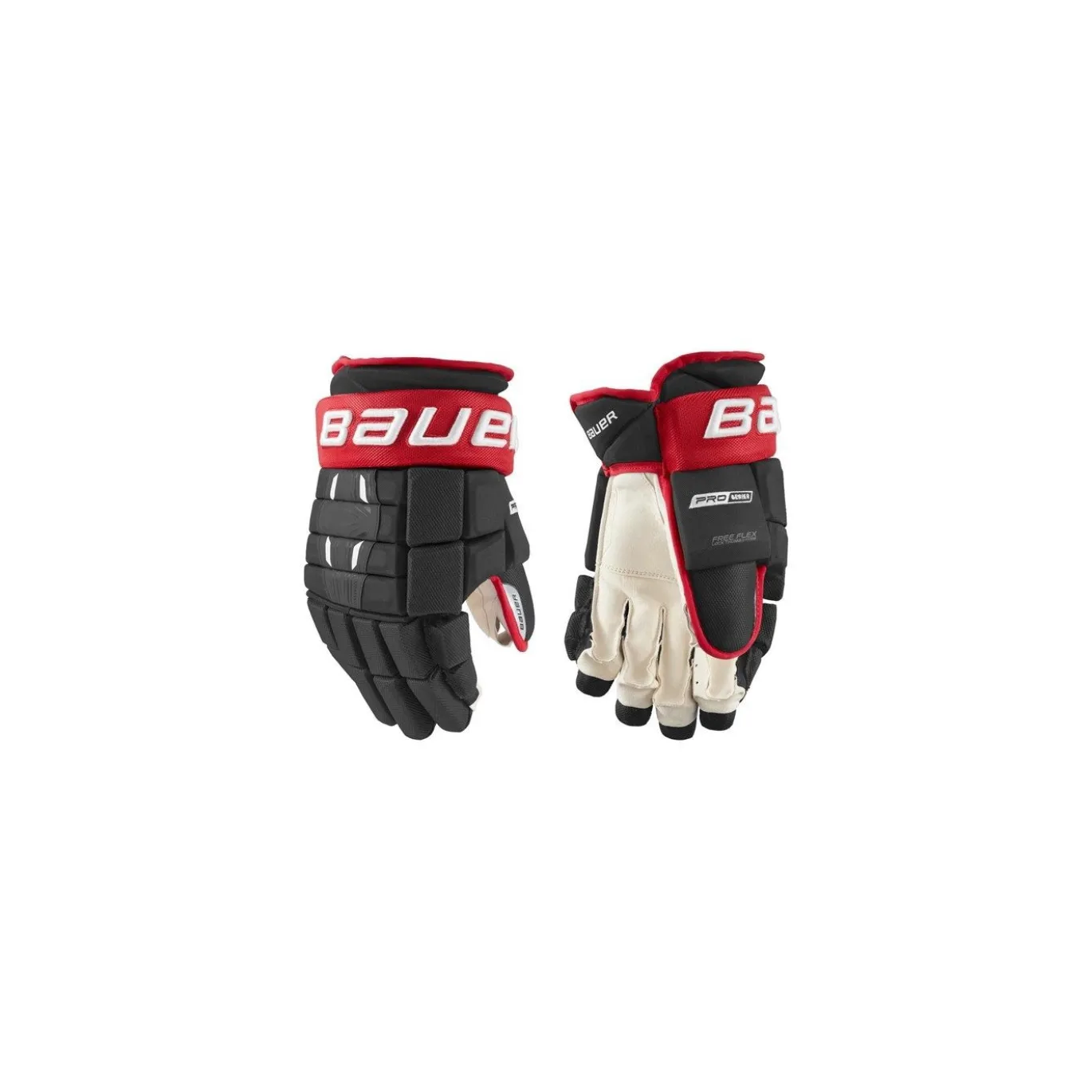 Bauer Handske Pro Series INT Black/Red