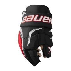 Bauer Hockeyhandskar Supreme F50 Pro Jr Black/Red