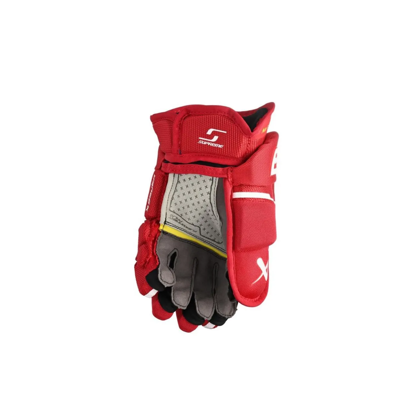 Bauer Hockeyhandskar Supreme Mach Jr Red
