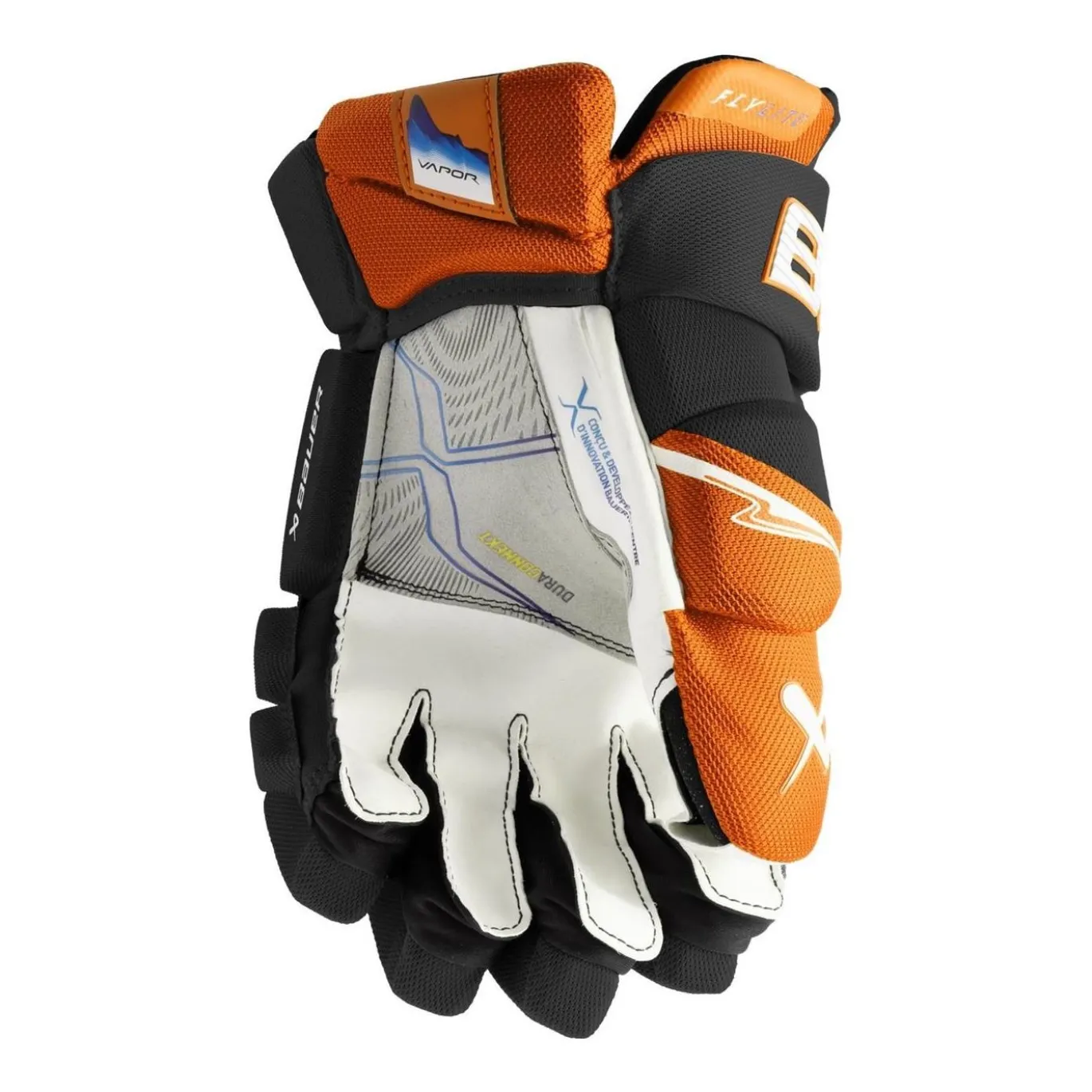 Bauer Hockeyhandskar Vapor Flylite Sr Black/Orange