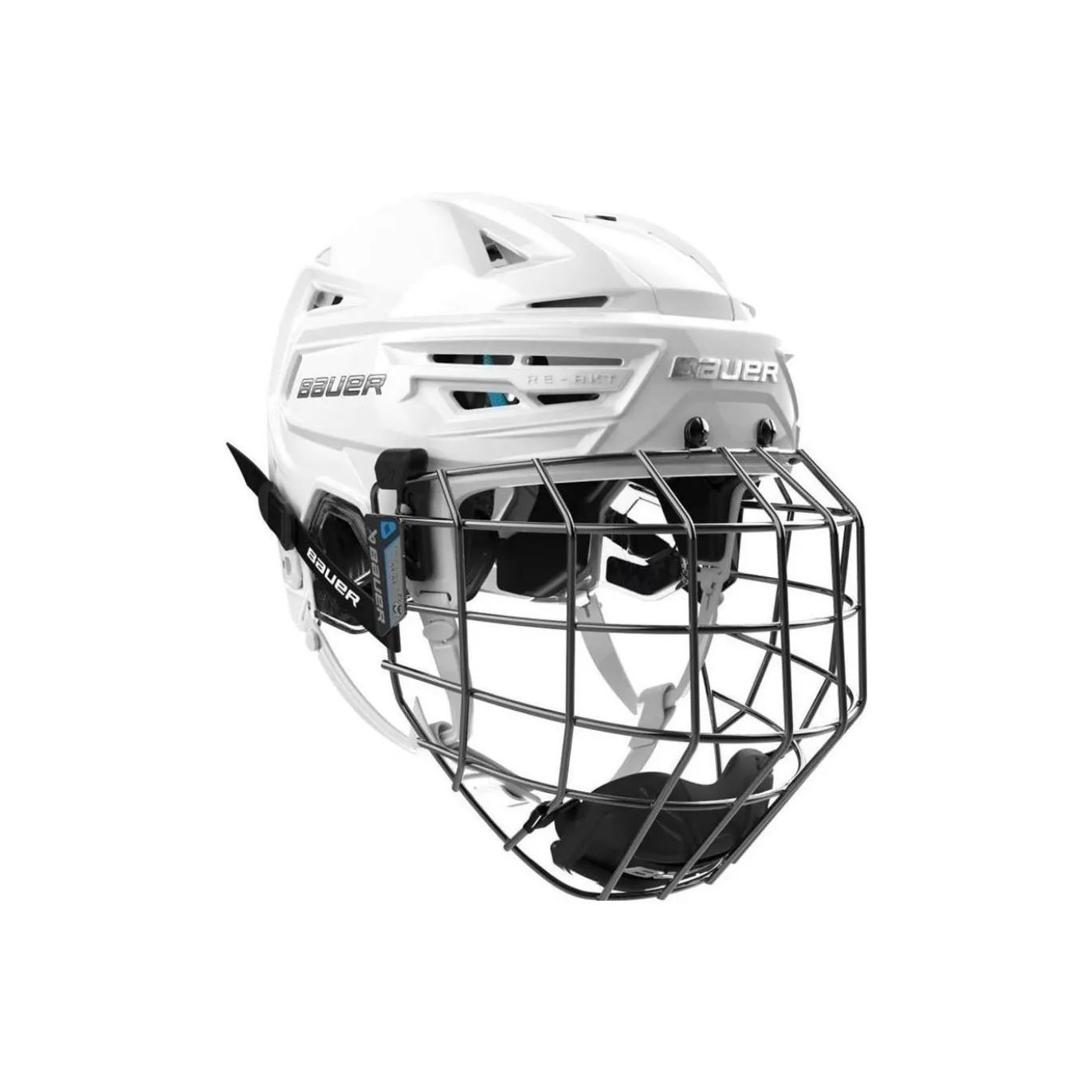 Bauer Hockeyhjälm Re-Akt 155 Combo White