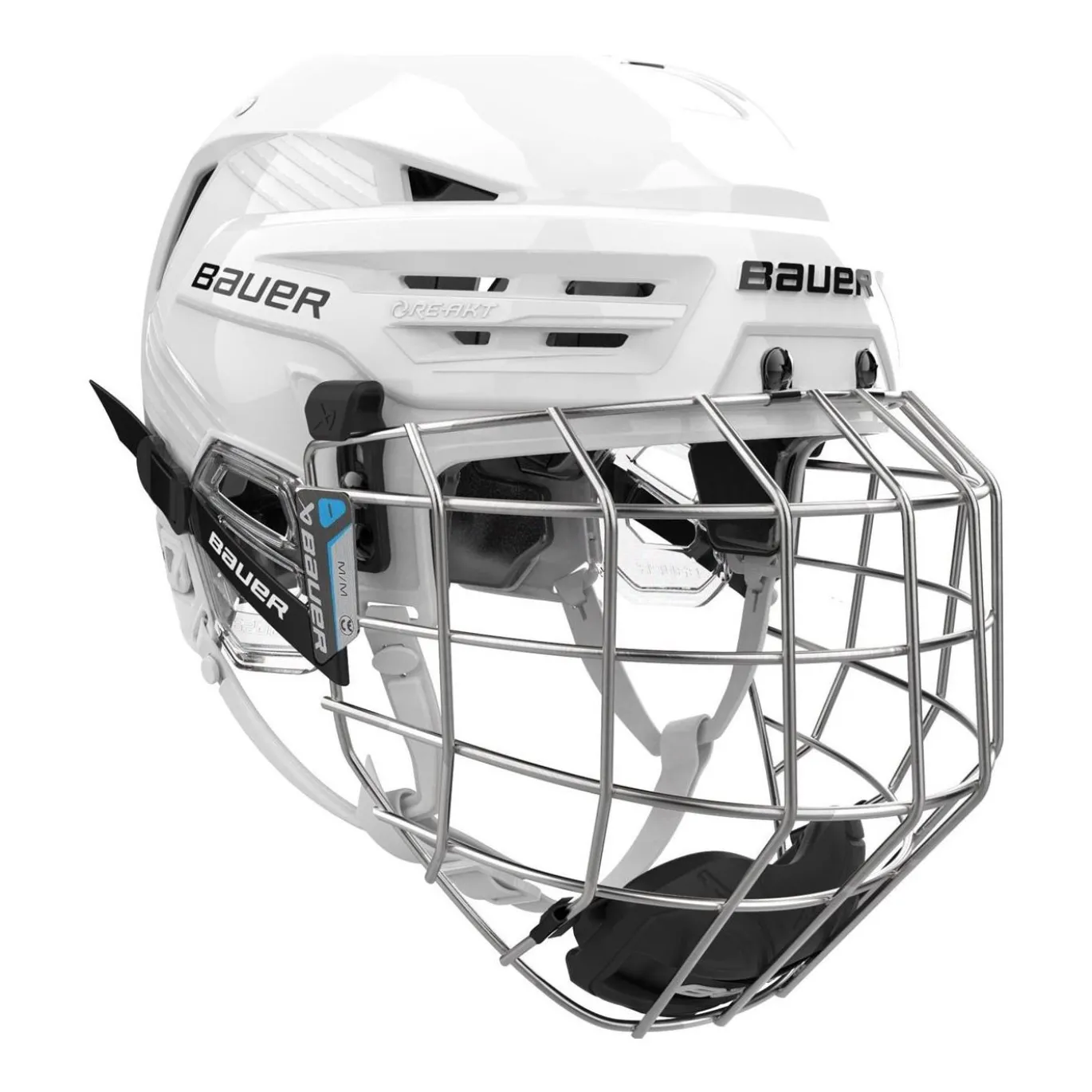 Bauer Hockeyhjälm Re-Akt 90 Combo White