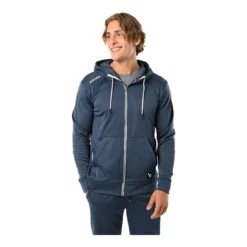 Bauer Hoodie Team Fleece Zip Sr Navy