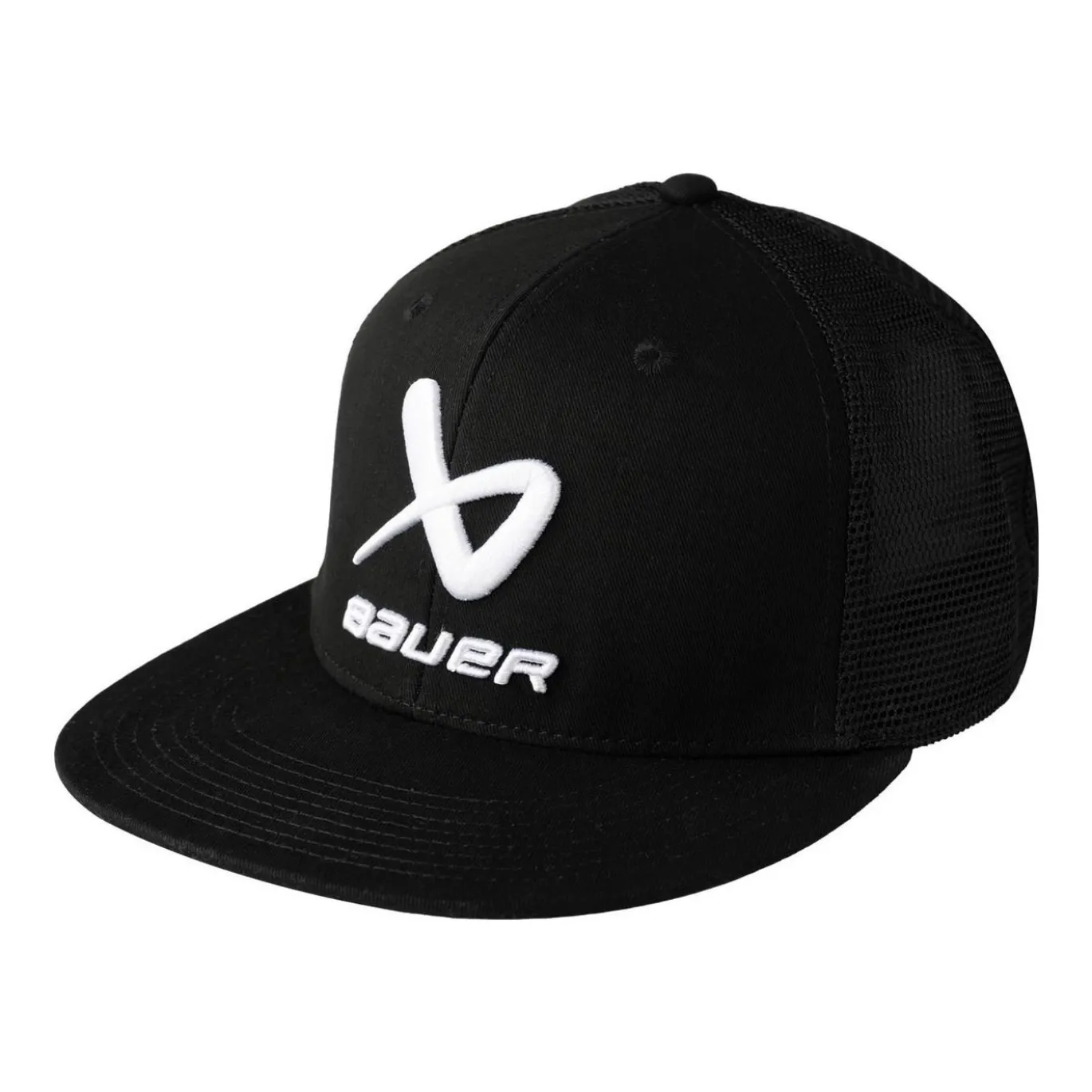 Bauer Keps Core Flat Brim Sr Black
