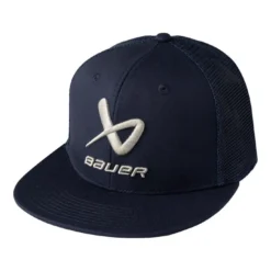 Bauer Keps Core Flat Brim Yth Navy