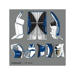 Bauer Målvaktsbenskydd Custom Supreme Shadow Sr - Digital Print