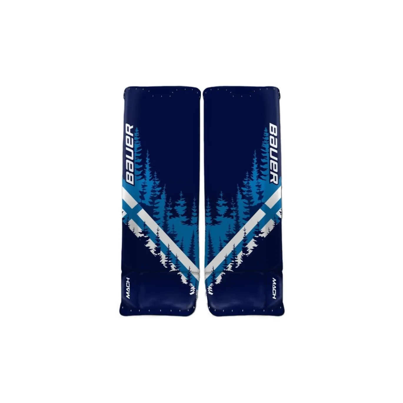 Bauer Målvaktsbenskydd Custom Supreme Shadow Sr - Digital Print