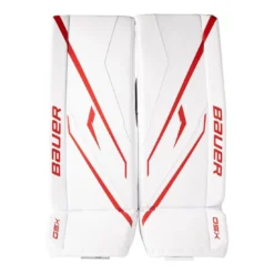 Bauer Målvaktsbenskydd GSX Jr White/Red