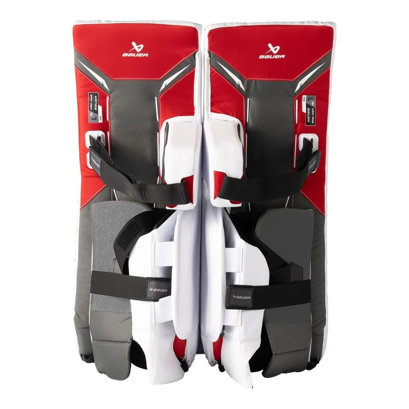 Bauer Målvaktsbenskydd GSX Sr White/Red