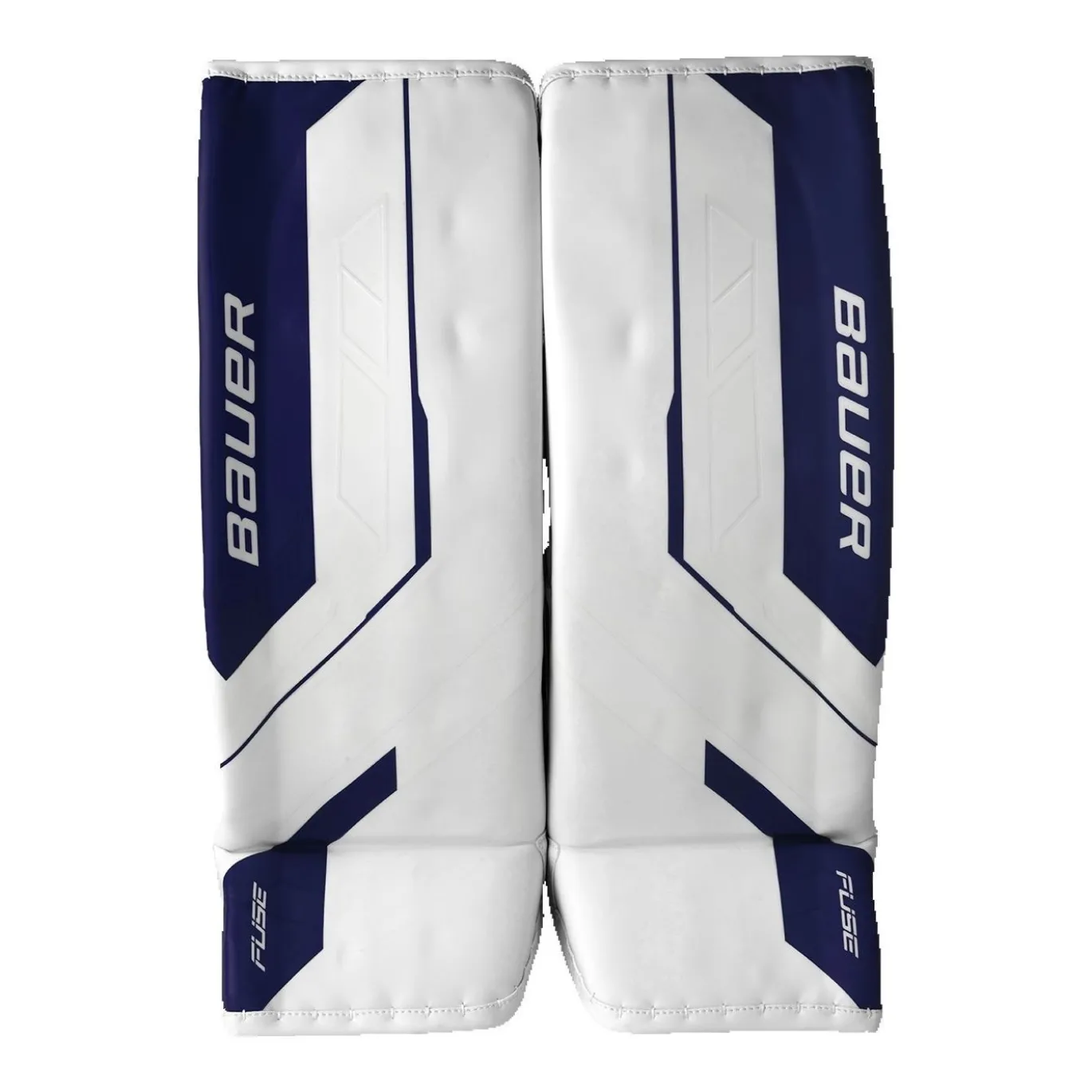 Bauer Målvaktsbenskydd Supreme Fuse Sr White/Navy