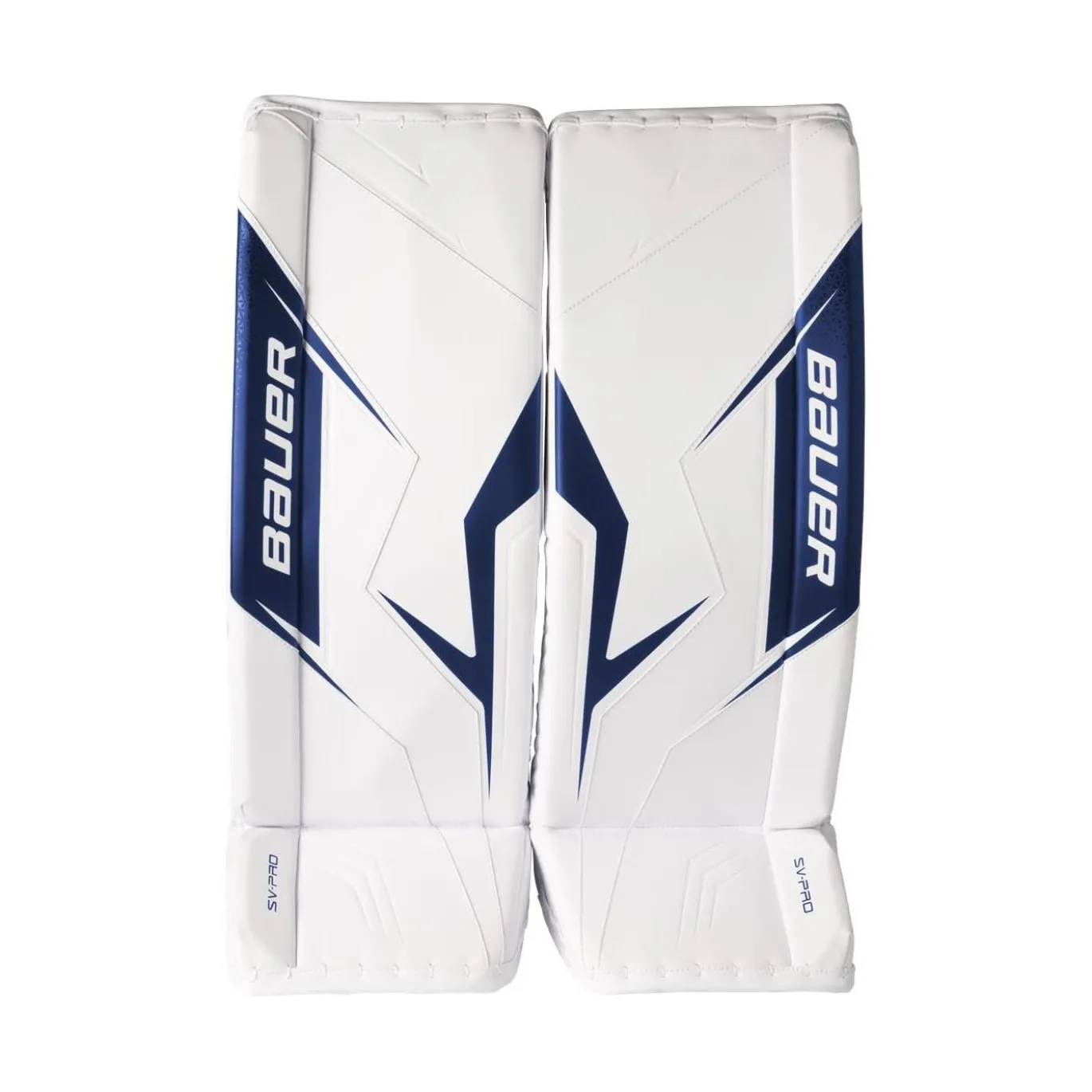 Bauer Målvaktsbenskydd SV-Pro Sr White/Navy