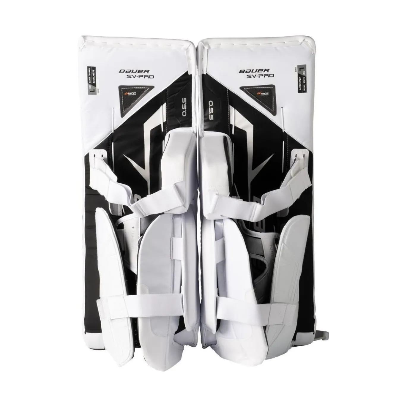 Bauer Målvaktsbenskydd SV-Pro Sr White/Navy