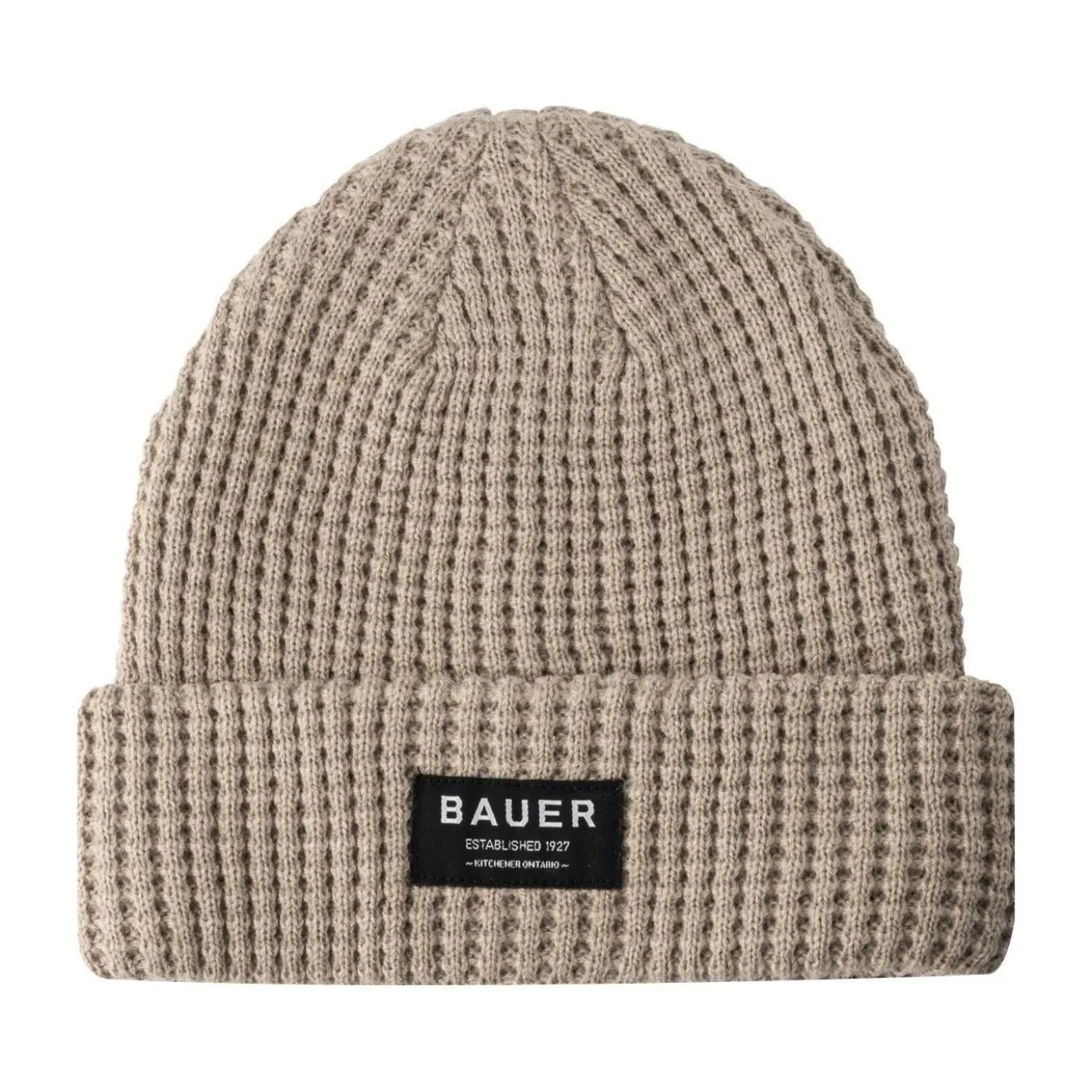 Bauer Mössa Knit Waffle Toque Sr Cream