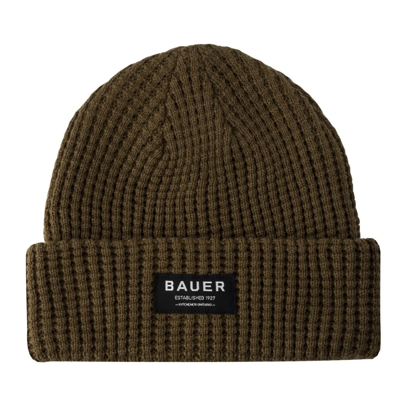 Bauer Mössa Knit Waffle Toque Sr Brown