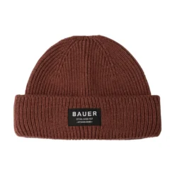 Bauer Mössa Ribbed Fisherman Beanie Sr Brown