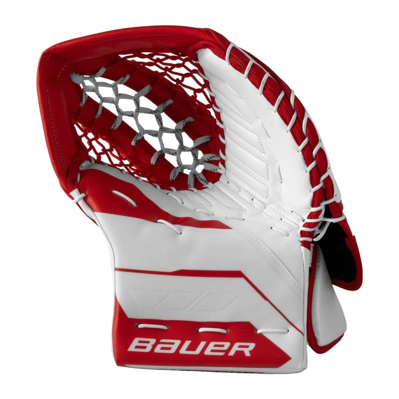 Bauer Plock Supreme Fuse Sr White/Red
