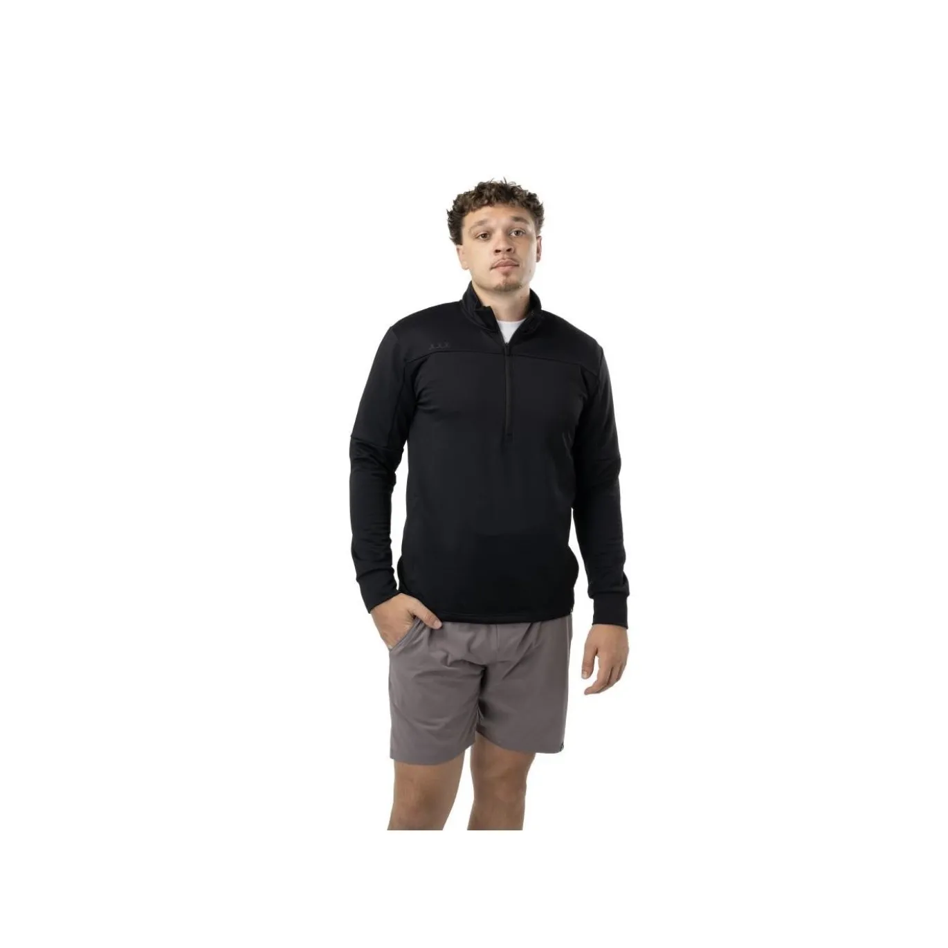 Bauer Tröja FLC Core 1/4 Zip Sr Black