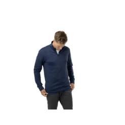 Bauer Tröja FLC Core 1/4 Zip Sr Navy