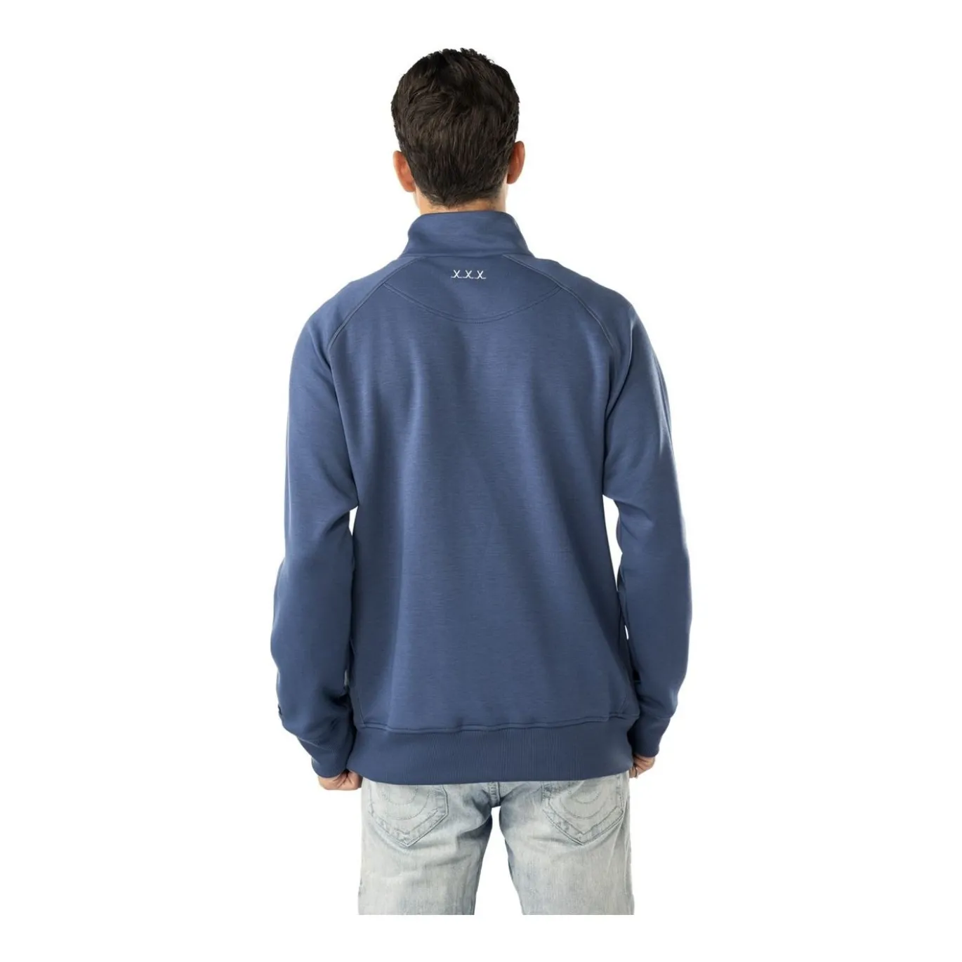 Bauer Tröja FLC 1/4 Zip Sr Oceana