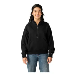Bauer Tröja Premium Core 1/4 ZIP Womans Sr Black