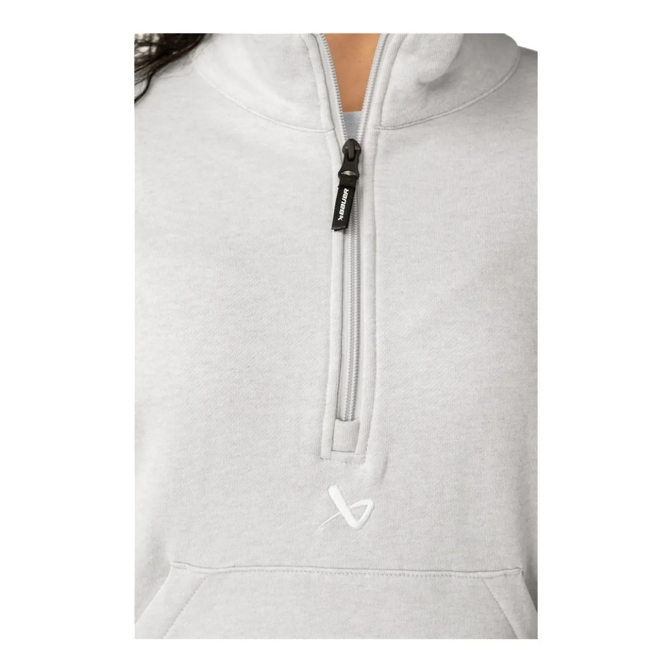 Bauer Tröja Premium Core 1/4 ZIP Womans Sr Grey