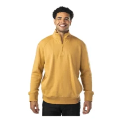 Bauer tröja Quilted 1/4 Zip Sr Caramel