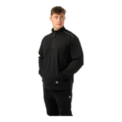 Bauer Tröja Team Fleece 1/2 Zip Sr Black