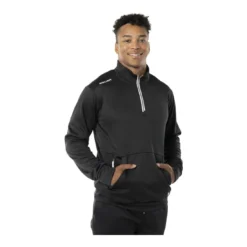 Bauer Tröja Team Fleece 1/2 Zip Sr Black