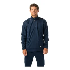 Bauer Tröja Team Fleece 1/2 Zip Sr Navy