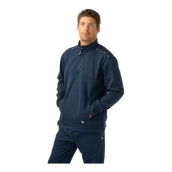Bauer Tröja Team Fleece 1/2 Zip Sr Navy