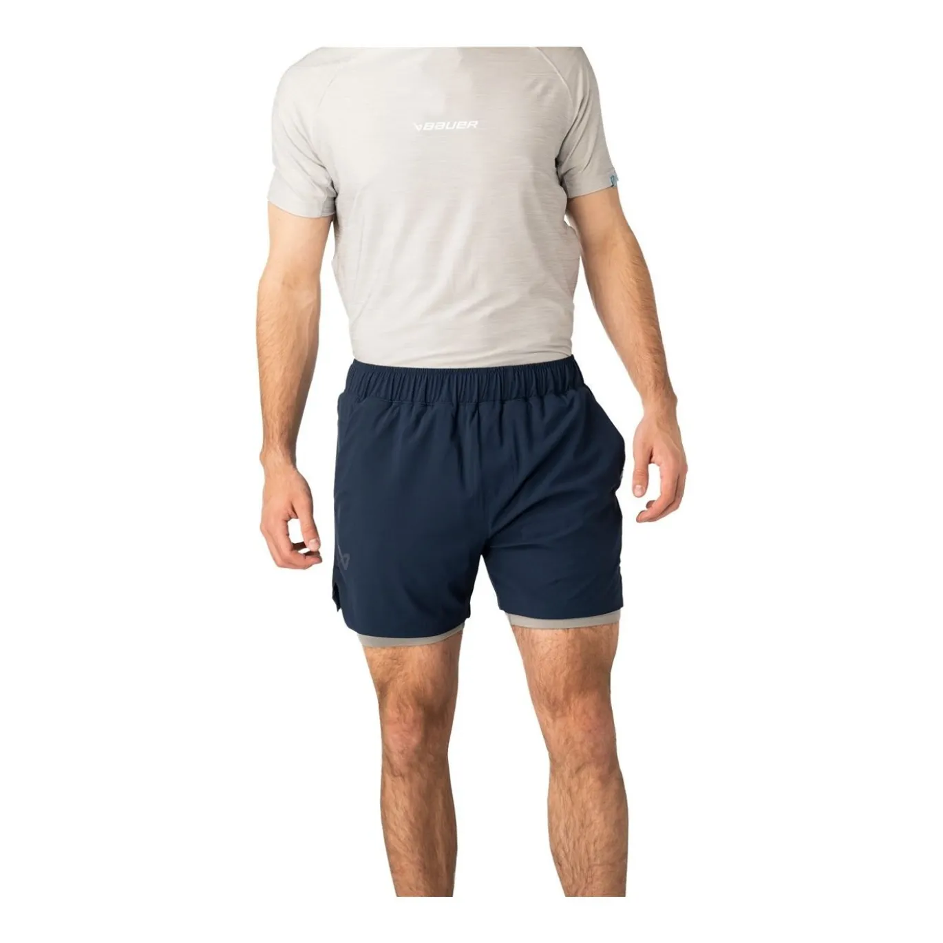 Bauer Träningsshorts 2-in-1 Premium Core Sr Navy