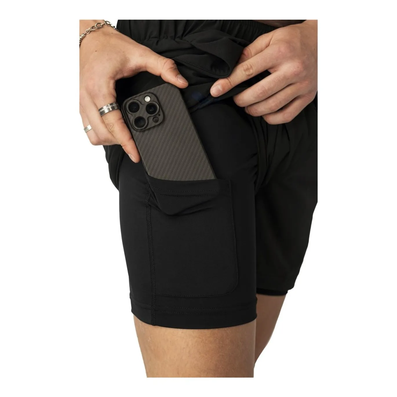 Bauer Träningsshorts 2-in-1 Premium Core Sr Black