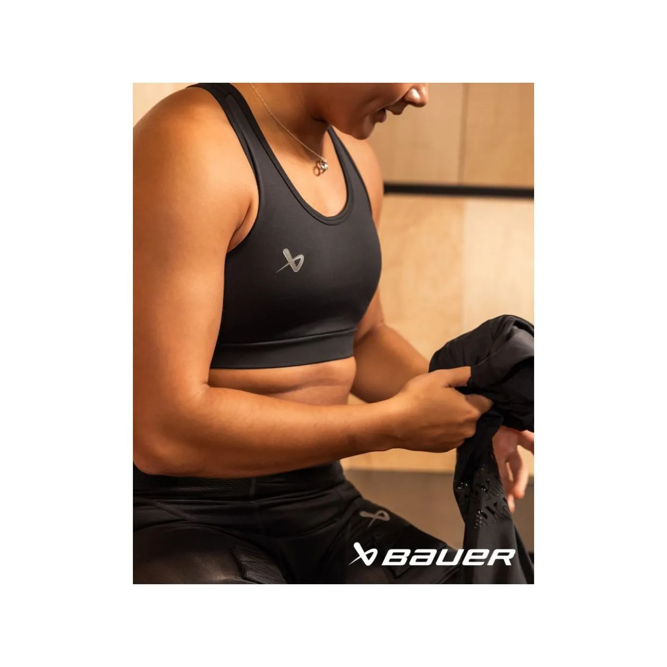 Bauer Underställ Dam BH Black