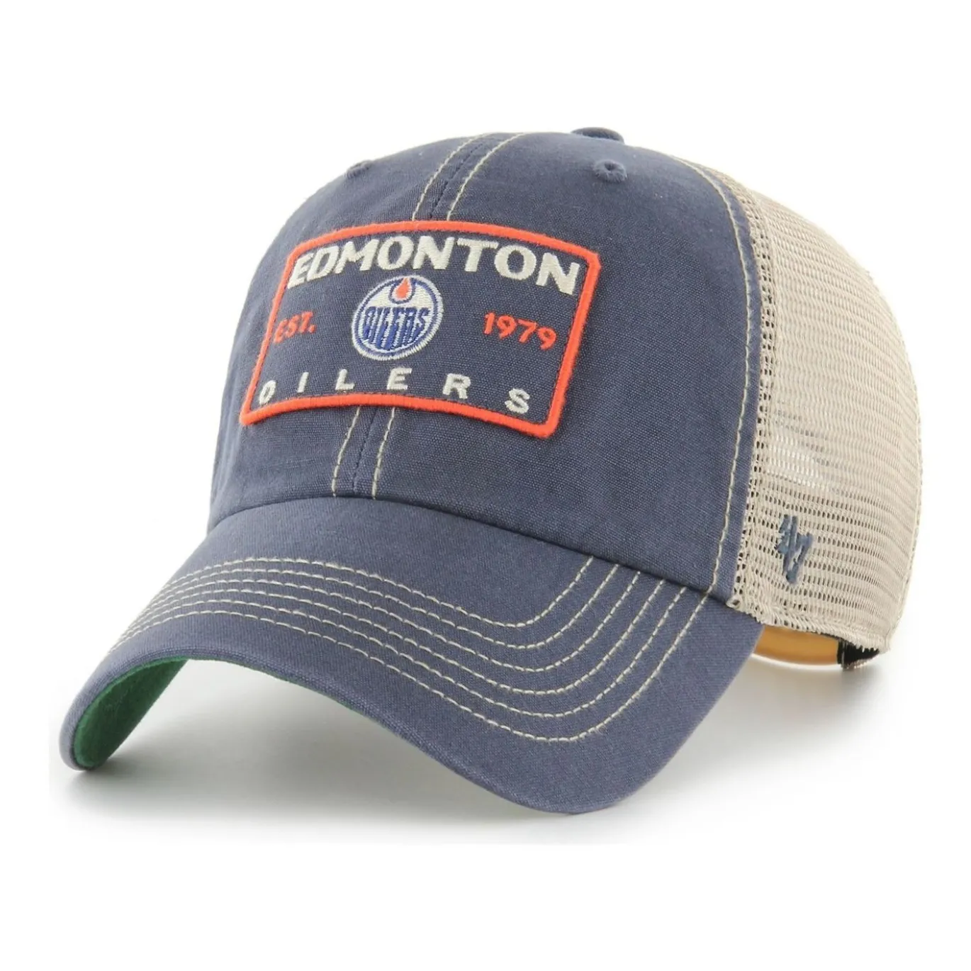 47 Brand Keps NHL Wabash Clean Up Edmonton Oilers