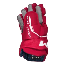 CCM Hockeyhandskar Jetspeed FT880 Jr Red/White
