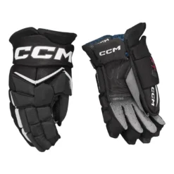 CCM Hockeyhandskar Jetspeed FT8 Jr Black/White
