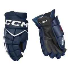CCM Hockeyhandskar Jetspeed FT8 Pro Sr Navy/White