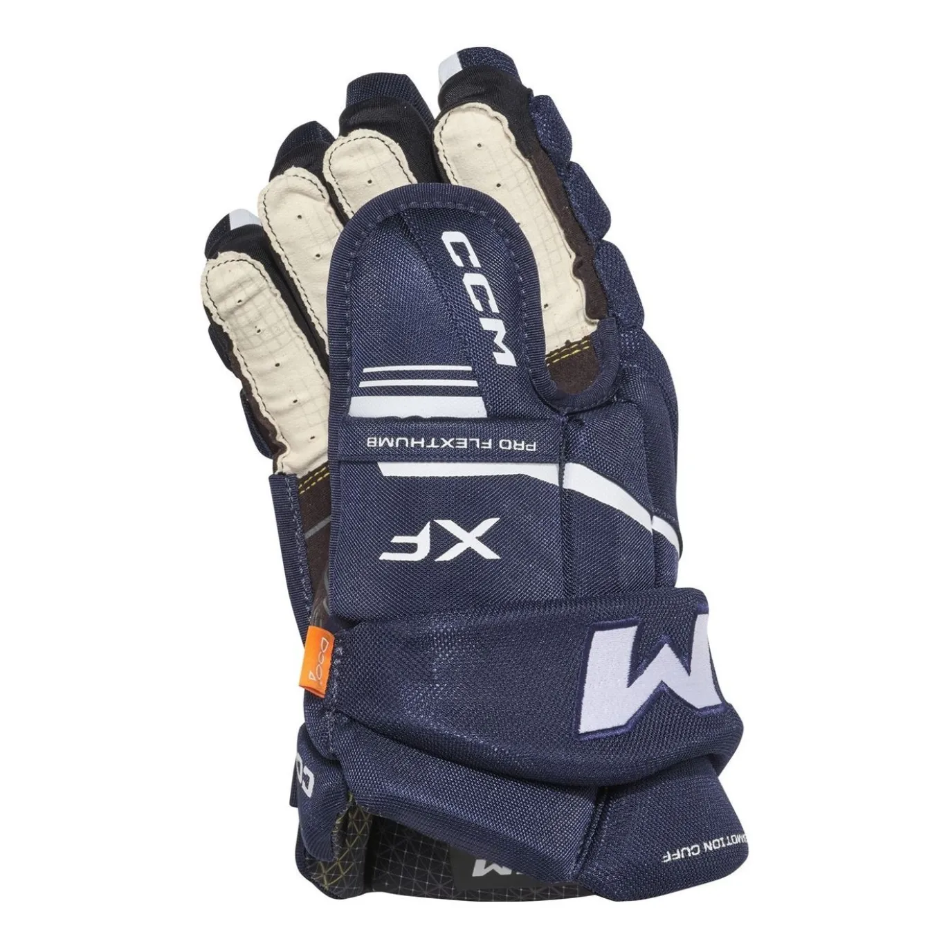 CCM Hockeyhandskar Tacks XF Jr Navy/White