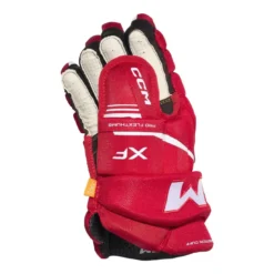 CCM Hockeyhandskar Tacks XF Jr Red/White
