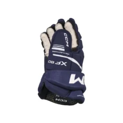 CCM Hockeyhandskar Tacks XF 80 Jr Navy/White