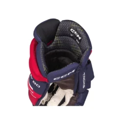 CCM Hockeyhandskar Tacks XF 80 Jr Navy/Red/White