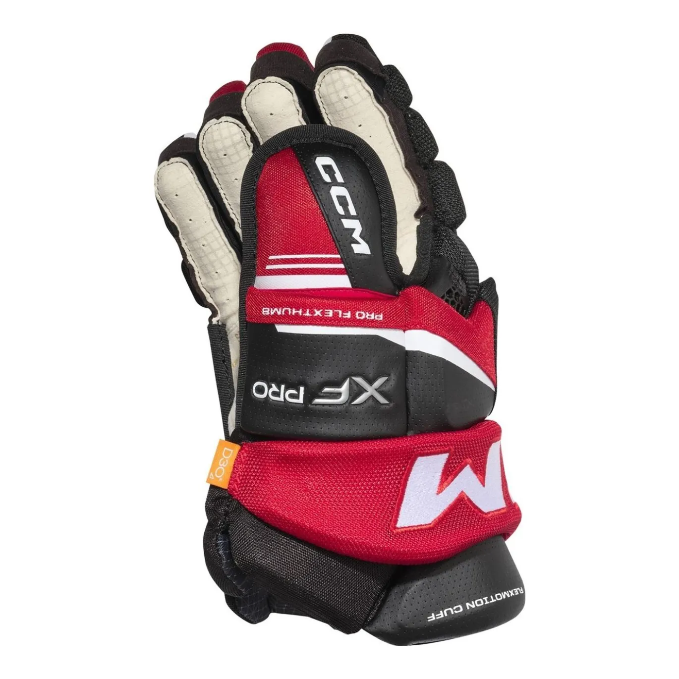 CCM Hockeyhandskar Tacks XF Pro Sr Black/Red/White