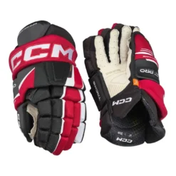 CCM Hockeyhandskar Tacks XF Pro Sr Black/Red/White
