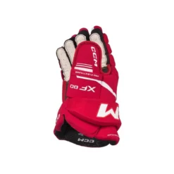 CCM Hockeyhandskar Tacks XF 80 Sr Red/White