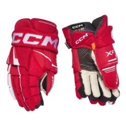 CCM Hockeyhandskar Tacks XF Sr Red/White