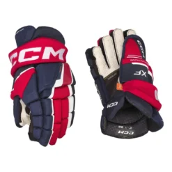 CCM Hockeyhandskar Tacks XF Sr Navy/Red/White