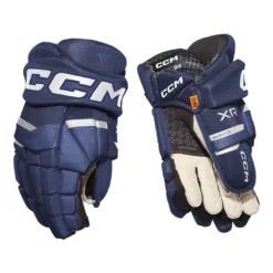 CCM Hockeyhandskar Tacks XR Jr Navy/White