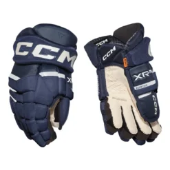 CCM Hockeyhandskar Tacks XR Pro Jr Navy/White