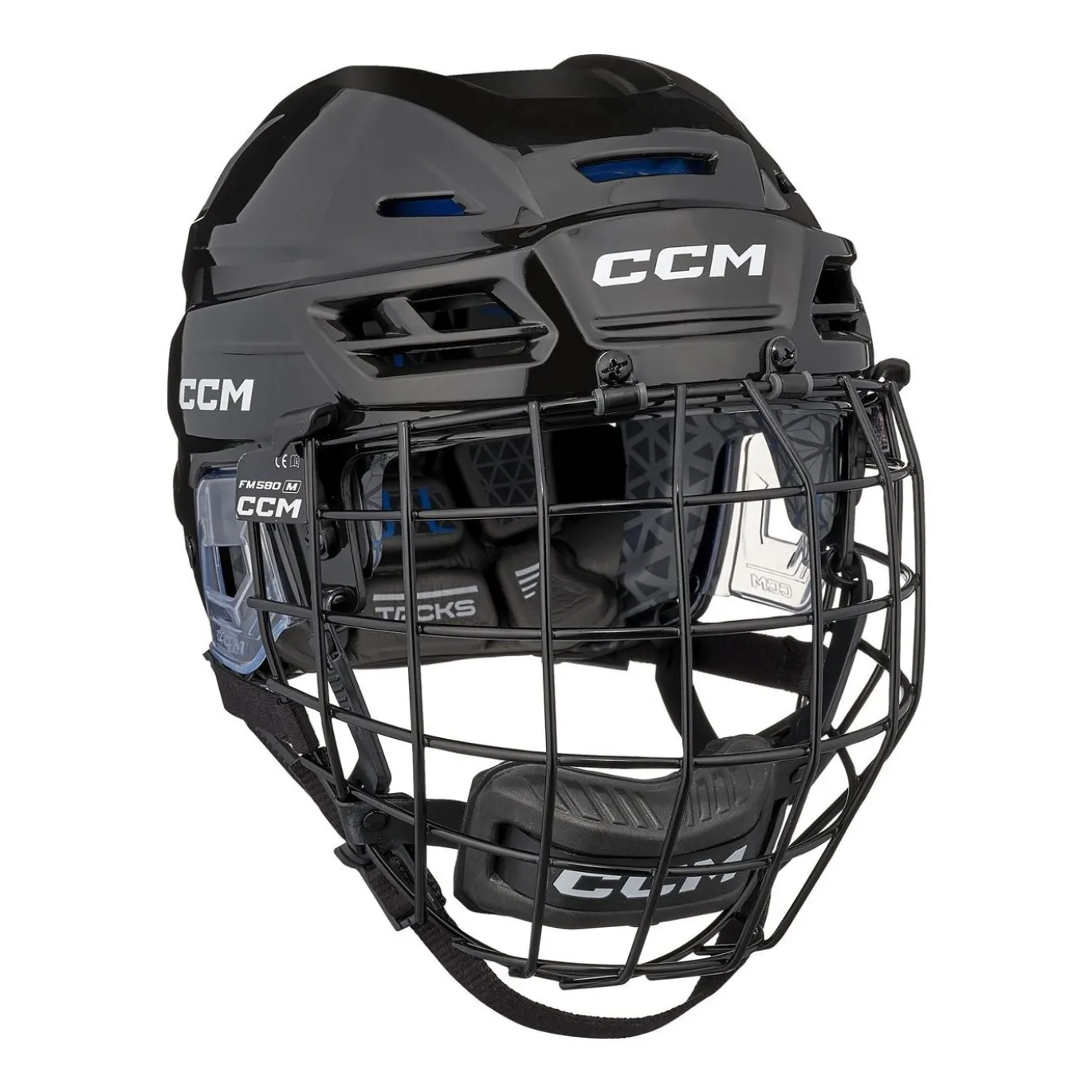 CCM Hockeyhjälm 310 Combo Jr Black