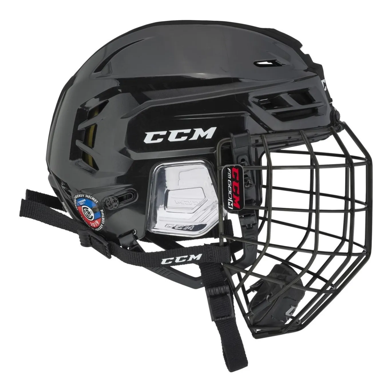 CCM Hockeyhjälm 310 Combo Jr Black